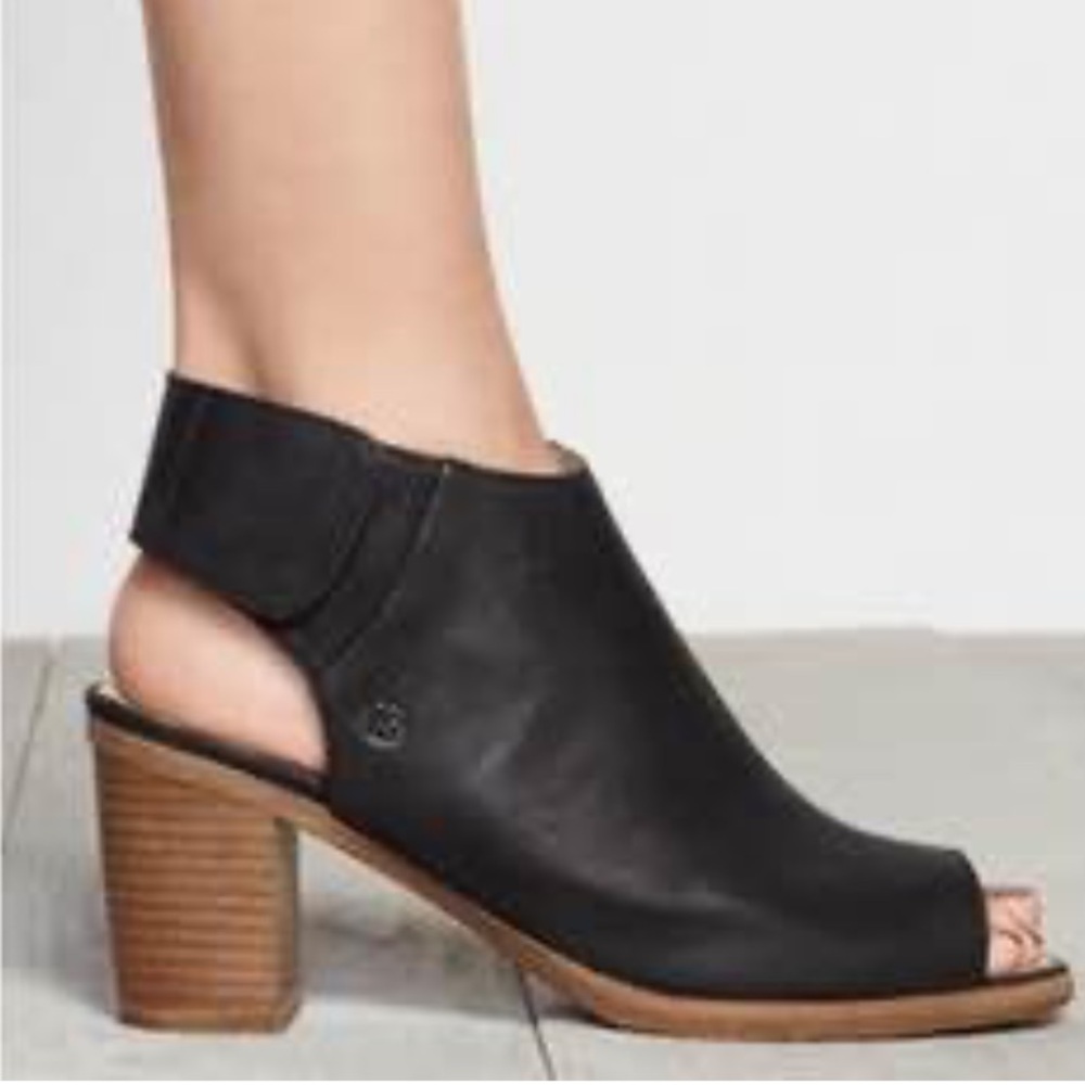 Josef Seibel Bonnie black peep toe bootie size 38 - Picture 2 of 10